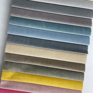 耐撕裂德国天鹅绒工厂定制家用纺织品平纹实心面料 - Product Image 2