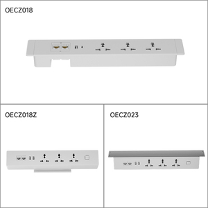 JOYE通用电源插座，带usb端口桌面电源插座嵌入式家具隐藏电源插座 - Product Image 5