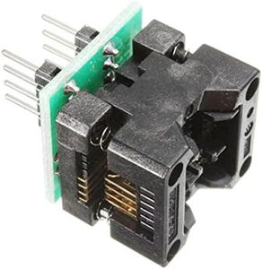 Adaptador de programador HiLetgo EZ, módulo convertidor de enchufe SOIC8 a DIP8, 2 uds con accesorios de conector de 150mil - Product Image 2