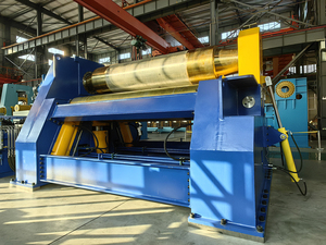 80x3500mm 4 con lăn CNC Ống cán máy CNC tấm kim loại ống cán máy - Product Image 2