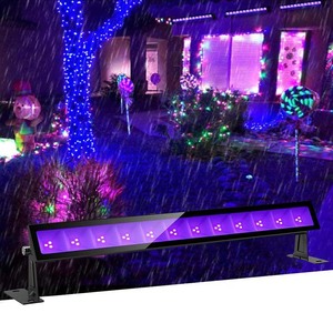72W <span class=keywords><strong>UV</strong></span> 395nmウォールウォッシャーブラックライトLEDバーハロウィーン蛍光ディスコライトDJイルミネーション紫外線ランプ用グローパーティー