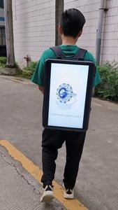 15/17/18.5/21.5/24/27/32 Inch <strong>Lcd</strong> Ads Backpack Advertising <strong>Display</strong> Screen Backpack - Product Image 5