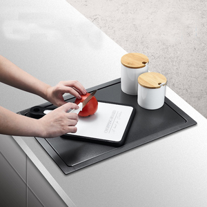 Fabrika özelleştirmek rv lavabo 16g mutfak undermount 304 paslanmaz çelik gizli lavabo kapak katlanır fabrika özelleştirmek rv lavabo 16 - Product Image 2
