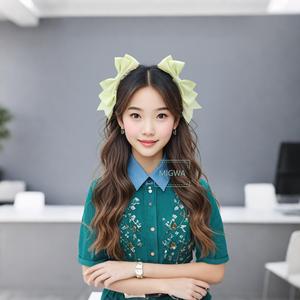 L0007 Ngọt Ngào Đầy Màu Sắc Lolita Bow Kẹp Tóc-Bé Trẻ Sơ Sinh Trẻ Em Cô Gái Tóc Sinh Nhật Clip - Product Image 6