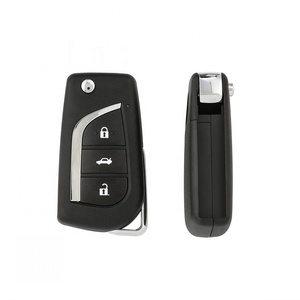 กุญแจรถกรณีเปลี่ยนกุญแจสำหรับโตโยต้า2/3กุญแจ Camry Honda Corolla รีโมทคอนโทรลพับ - Product Image 2
