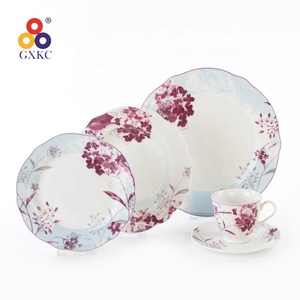 SanHuan türk porselen seramik yemek seti yemek takımı kuaför şekillendirici porselen yemek takımı batı desteği - Product Image 5