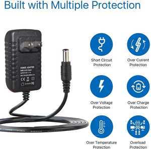 12V 1A 12W <strong>Power</strong> Supply Charger <strong>AC</strong> <strong>DC</strong> Switching Adapter <strong>Input</strong> 100-240V <strong>Output</strong> 12 Volt 1 Amp Wall Transformer - Product Image 5