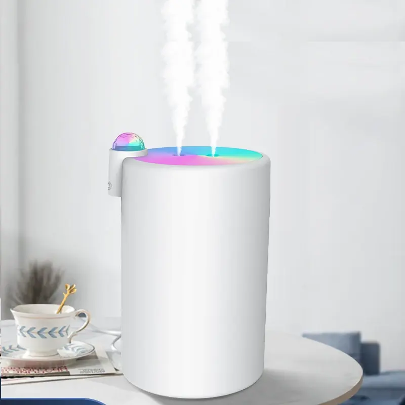 Humidificador de aire de 2000Ml, difusor de aire de gran capacidad, atomizador, difusor de Aroma ultrasónico, generador de niebla fría, Humificador de aire, purificador