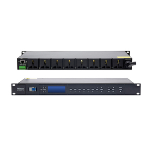 Thinuna IP-9608SP III IP-PA сетевая аудиосистема высокой мощности 40A, 8-позиционный контроллер с переключателем - Product Image 3