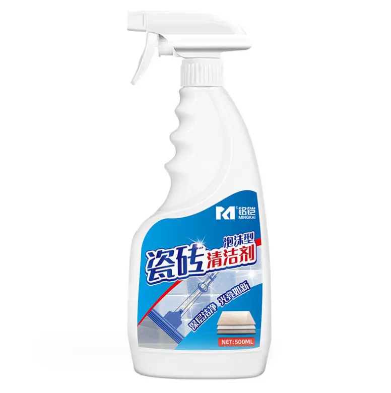 Detergente per bagno Spray liquido all'ingrosso profumato per bagno pulito detergente per piastrelle 500 grammi di detersivo liquido