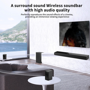 Venta caliente 5.1CH Fábrica OEM Barra de sonido inalámbrica Batería Sistema de cine en casa con control remoto para computadora de TV