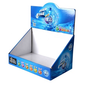 Promotion Pop Shelf Ready Verpackung Falt stapel PDQ Counter Template Papier Pappe Display Box - Product Image 4
