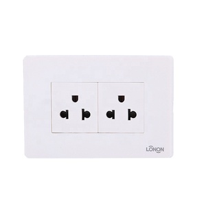 Gute PC-Abdeckung Metall-Stütz platte <span class=keywords><strong>16a</strong></span> steckt mehrere doppelte US-Steckdosen an