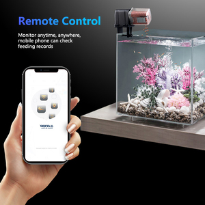 WiFiリモートコントロールフィッシュフィーダースマートフィッシュタンクフィーディングホリデーオートフィッシュ食品タイミングディスペンサー自動水族館フィーダー - Product Image 3
