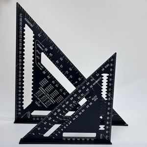 Thước tam giác hợp kim nhôm, cấp công nghiệp, dụng cụ đo đạc cho thợ mộc, đồ nghề chế biến gỗ, hỗ trợ tùy chỉnh OEM & ODM - Product Image 6