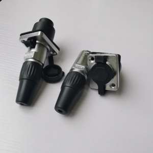 RJ45 D-סוג עמיד למים מחבר RJ45 D סוג פנל הר שקע IP65 Ethernet מחברים עבור LED תצוגה