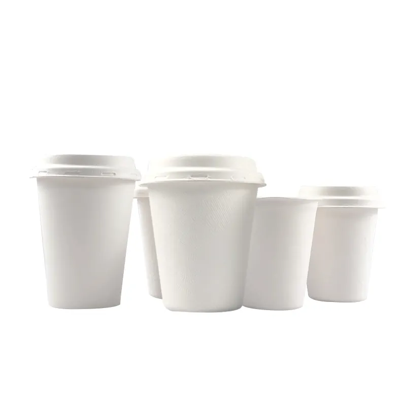 Logotipo personalizado tazas Color café tapa expendedoras de la taza de papel con tapa