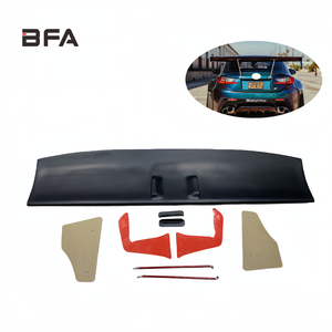 Lexus RC-F için arka kanat RC RCF upgraded yükseltilmiş roket tavşan GT büyük arka kanat büyük arka kanat spoiler gövde üzerinde - Product Image 1