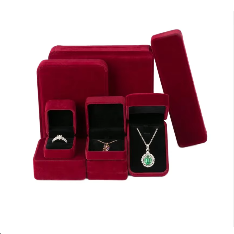 Pink ring box