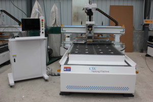 Cambiador automático de herramientas 1325 Atc Enrutador Cnc de madera Gabinete de cocina anidado Máquina Cnc con carga Descarga m-shine - Product Image 4
