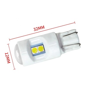 T10 Led ampul Canbus hata ücretsiz 194 168 Bulbs ampuller 2016 6SMD ters plaka lambası araba İç işık T10 LED - Product Image 5
