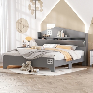 New in 2024 Home Storage Furniture Latest Wooden <strong>Box</strong> <strong>Bed</strong> Designs with High Popularity - Product Image 2