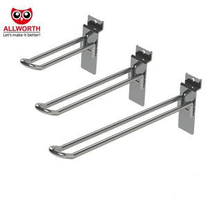 Hot Sale Hochwertiger Metall-Slatwall-<span class=keywords><strong>Display</strong></span> haken mit Etiketten halter