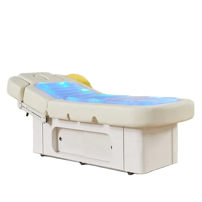 Japanese Style Massage Table for School Electric Water Heating Function Bed Luxury Spa Thermal Salon Furniture with 4 Motors