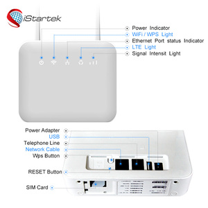 Lte 300mbps Home Sim Card Slot <strong>4g</strong> <strong>3g</strong> Gsm Voice Call Volte Wireless Router with Rj11 Ports - Product Image 5