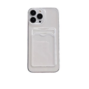 适用于iPhone 16plus的简单卡片透明盒，适用于iPhone 16的全包防摔卡袋盖 - Product Image 1