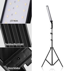 Profesyonel fotoğraf stüdyosu aydınlatma lambası bi-renk 3200-5500K LED fotoğraf kamerası LED Video Youtube Video için Selfie dolgu ışığı - Product Image 3