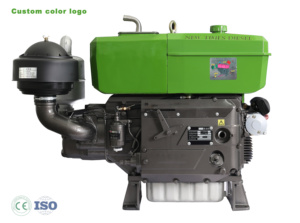 モーターサイクルエンジン1860cc 25kw 34hpディーゼルエンジン水冷4ストローク1気筒ボート & マリンエンジン