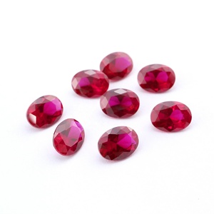 Factory Price High Quality Loose Lab Synthetic <strong>Ruby</strong> Gemstone Oval Cut Red Gem Stone Lab Certified <strong>Ruby</strong>