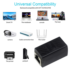 Gigabit LAN Network <strong>Ethernet</strong> Cable Extension Inline Coupler rj45 8P8C Female to Female Adapter - Product Image 5