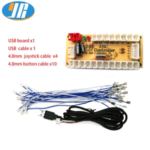 1 игрок, 5 В, аркадный USB-кодировщик с нулевой задержкой для ПК, Raspberry Pi Coin Pusher, джойстик, для 6 + лет, аркадная игровая консоль - Product Image 3