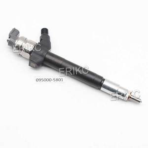 ERIKC 0950005801 095000 5801 ดีเซลเครื่องยนต์หัวฉีด DCRI105800 หัวฉีดน้ํามันเชื้อเพลิงชุด 095000-5801 สําหรับFORDขนส่ง