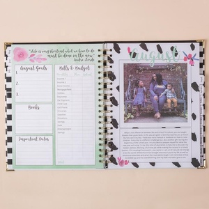 Anpassbare A4 A5 A6 datierte undatierte Notizbuch Journal Planer Kalender Druck Spiral optionen für tägliche wöchentliche Jahres pläne - Product Image 3