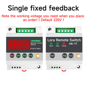 Telecomando Wireless ad alta potenza a lungo raggio popolare tecnologia LORA per comandi a distanza 10A controllo corrente lungo - Product Image 4