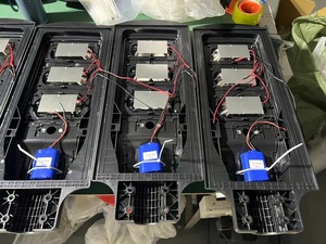 Ticari kamu indüksiyon sonrası ışık 100w 200w Watt hepsi bir arada LED güneş enerjili sokak ışığı - Product Image 5