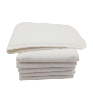 Süper baskılı özelliği ile 5 katmanlı mikrofiber bezi ekler yıkanabilir bebek bezi bezi absorbe - Product Image 4