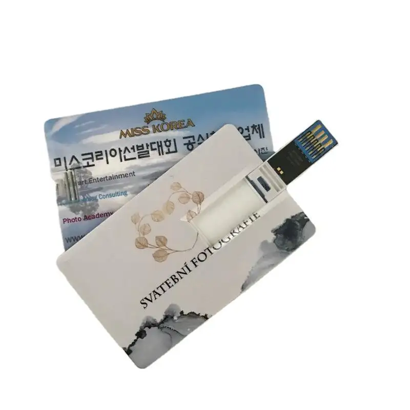 מפעל OEM בנק כרטיס USB פלאש דיסק משלוח עיצוב LOGO4GB-128GB עסקים כרטיס USB פלאש דיסק