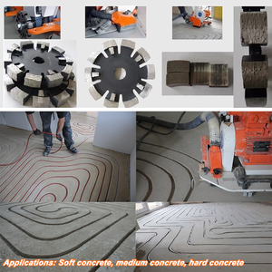 120 125 Mét sưởi ấm sàn kim cương tuck điểm lưỡi cưa cho bê tông cứng - Product Image 5