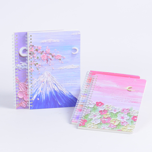 Los estudiantes deben tener un cuaderno pequeño y fresco multicolor de alto valor, un cuaderno grueso con pegatinas de índice de página interior