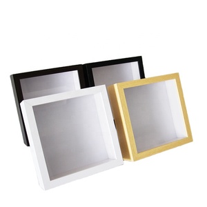 Diy bitki örneği ekran kare 2 inç derin gölge kutu çerçevesi beyaz siyah 4 çerçeve renk 10x10 gölge kutu çerçevesi - Product Image 1