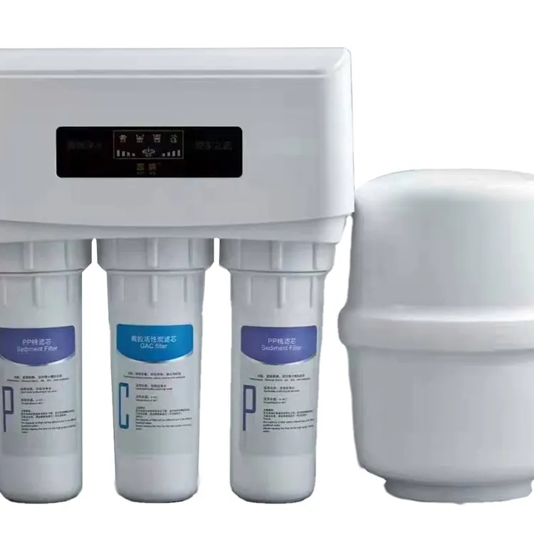 Pemurni air Mineral Alkaline Ro Filter air Ro sistem Osmosis terbalik 5 tahap