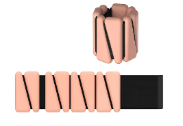 Rose pêche