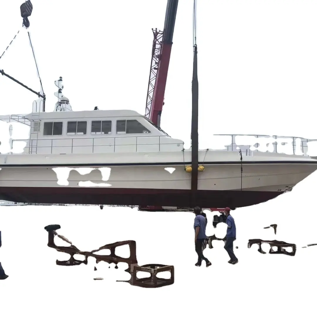 Diepzeepatrouille En Loodsboot Werkboot Lassen Aluminium 9.6M * 2.65M Schip Met Een Groot Aantal Mensen