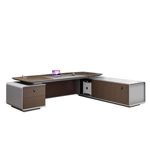 Liyu Furniture Commercial Luxury Home <strong>Durable</strong> Modern Ergonomic <strong>Executive</strong> L Shape Manager Table Office <strong>Computer</strong> Desk - Product Image 5