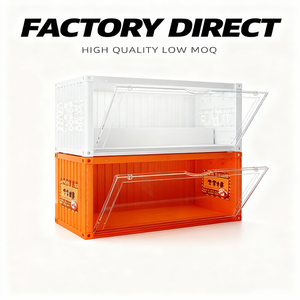 Hộp trưng bày mô hình đồ chơi chống bụi, có đèn, tùy chỉnh số lượng lớn, có sẵn trong kho - Product Image 1