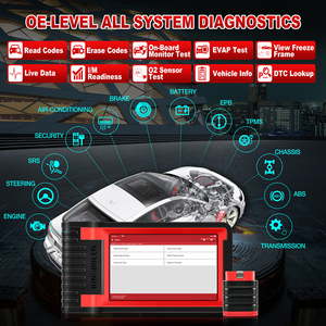Kingbolen K8 IMMO OBD2 EOBD, todos los sistemas, herramientas de diagnóstico de coche, máquina de programación de llaves, codificación ECU, escáner OBD2 con 24 reinicios - Product Image 5